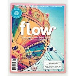 Flow Magazine Issue #16 Happiness Enjoying Art World of Coloring Flow Extras NEW